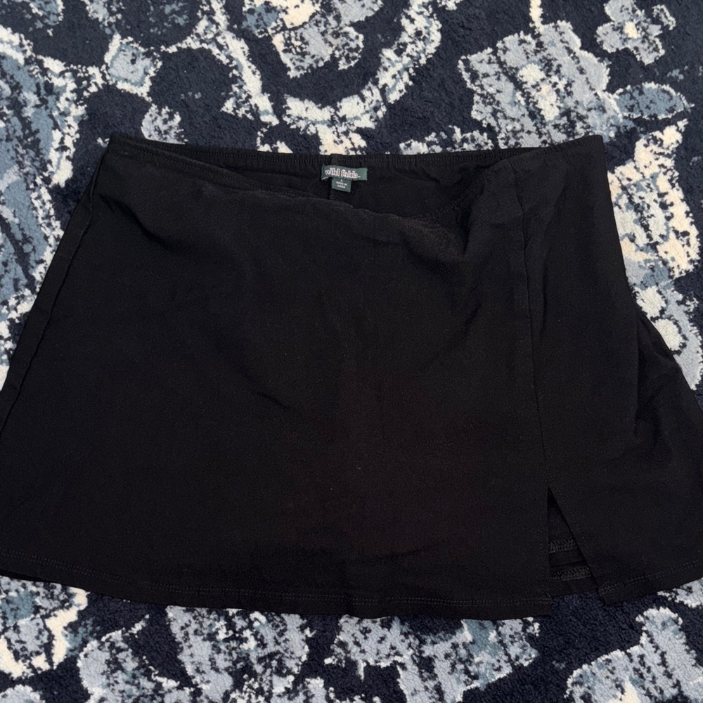 Wild Fable Black Mini Skort